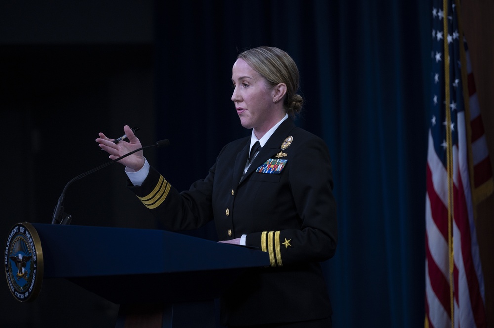 OIR Deputy Commander Briefs Media from Baghdad