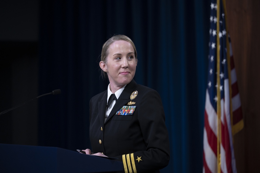 OIR Deputy Commander Briefs Media from Baghdad