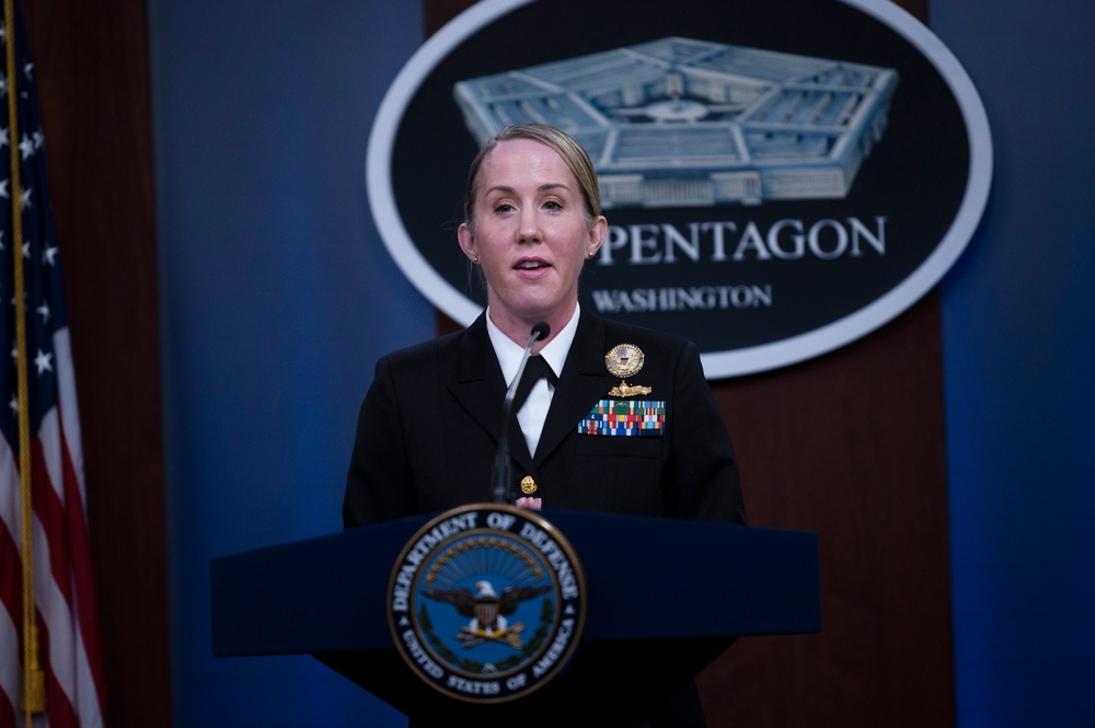 OIR Deputy Commander Briefs Media from Baghdad