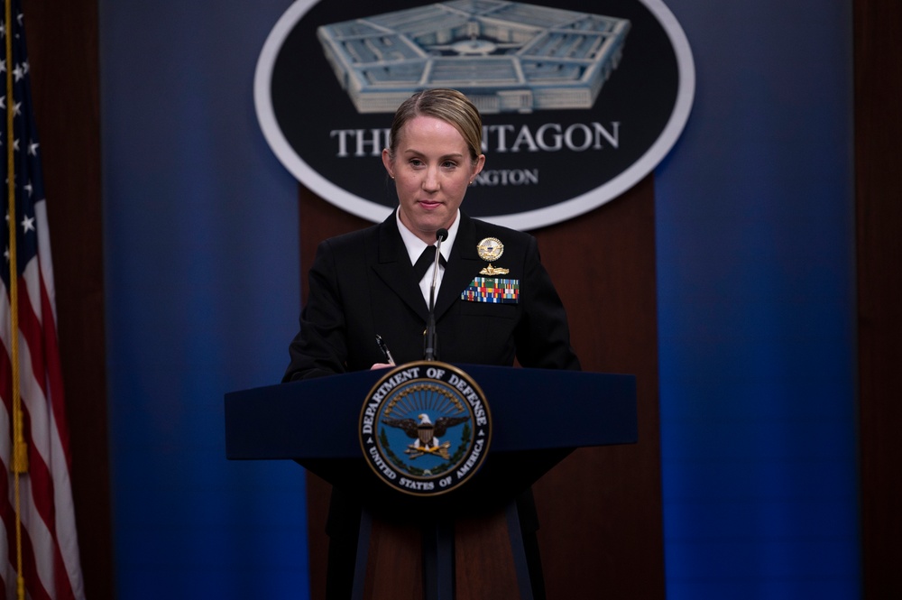 OIR Deputy Commander Briefs Media from Baghdad