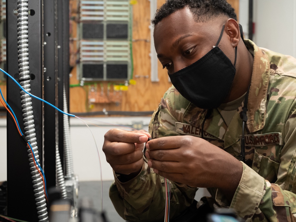 Air National Guard Engineering Installation Squadron Airmen complete large-scale communications project in Puerto Rico