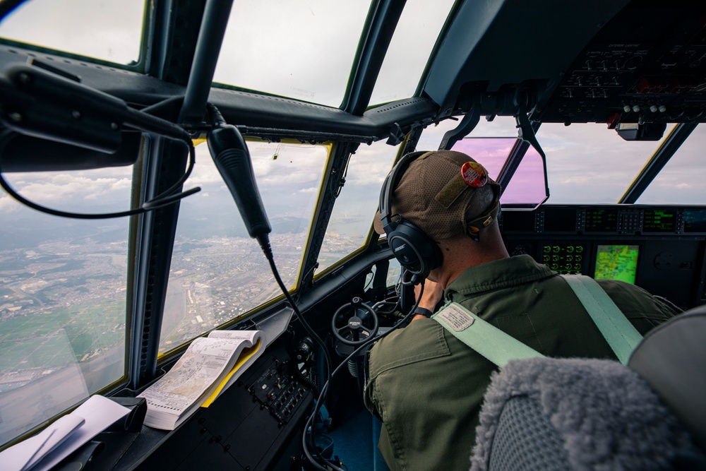 VMGR-152 conducts flight operations