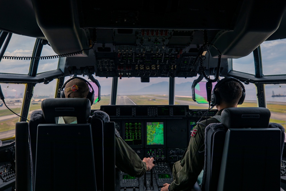 VMGR-152 conducts flight operations