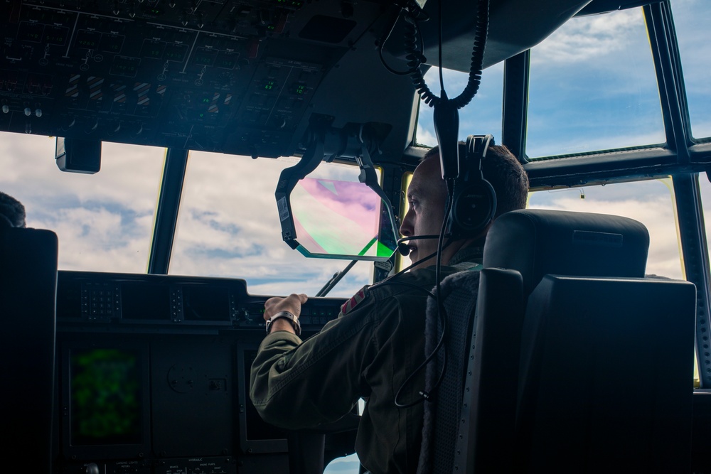 VMGR-152 conducts flight operations