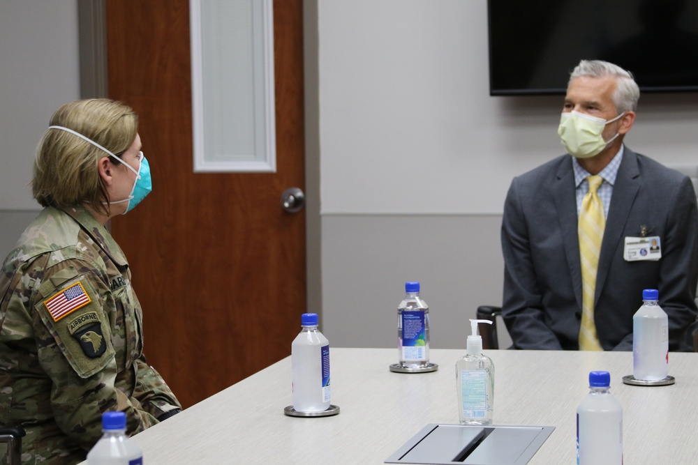 Military leaders visit local San Antonio hospitals