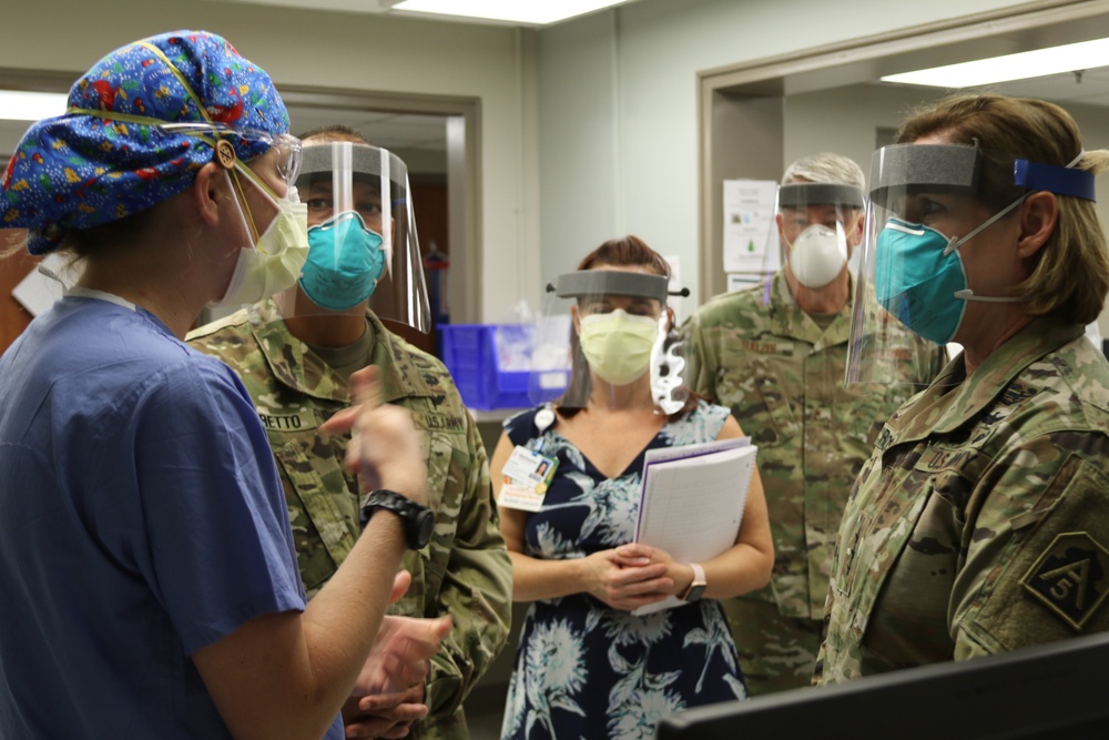 Military leaders visit local San Antonio hospitals