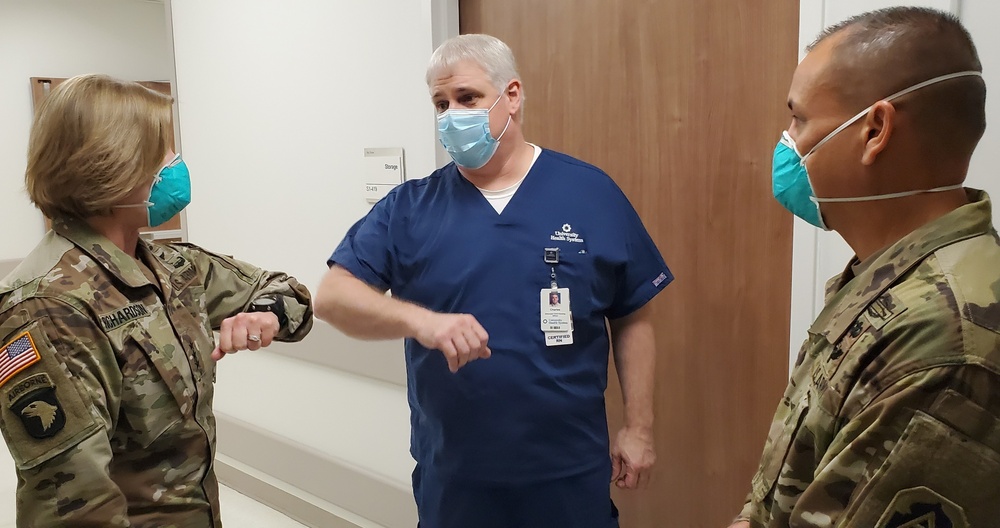 Military leaders visit local San Antonio hospitals