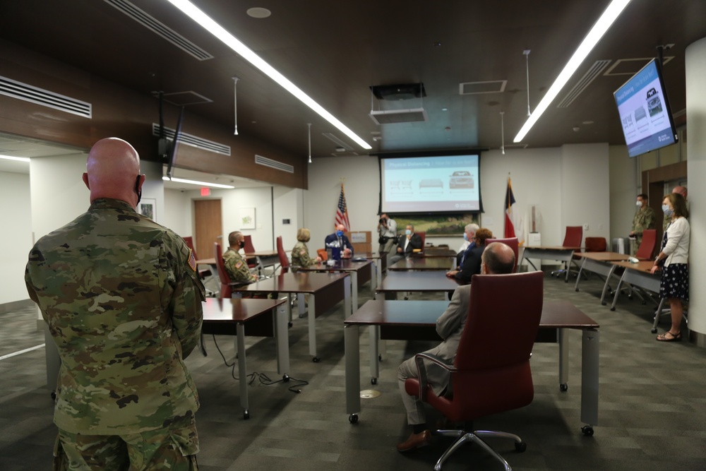 Military leaders visit local San Antonio hospitals