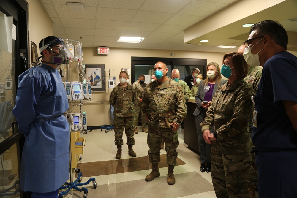 Military leaders visit local San Antonio hospitals