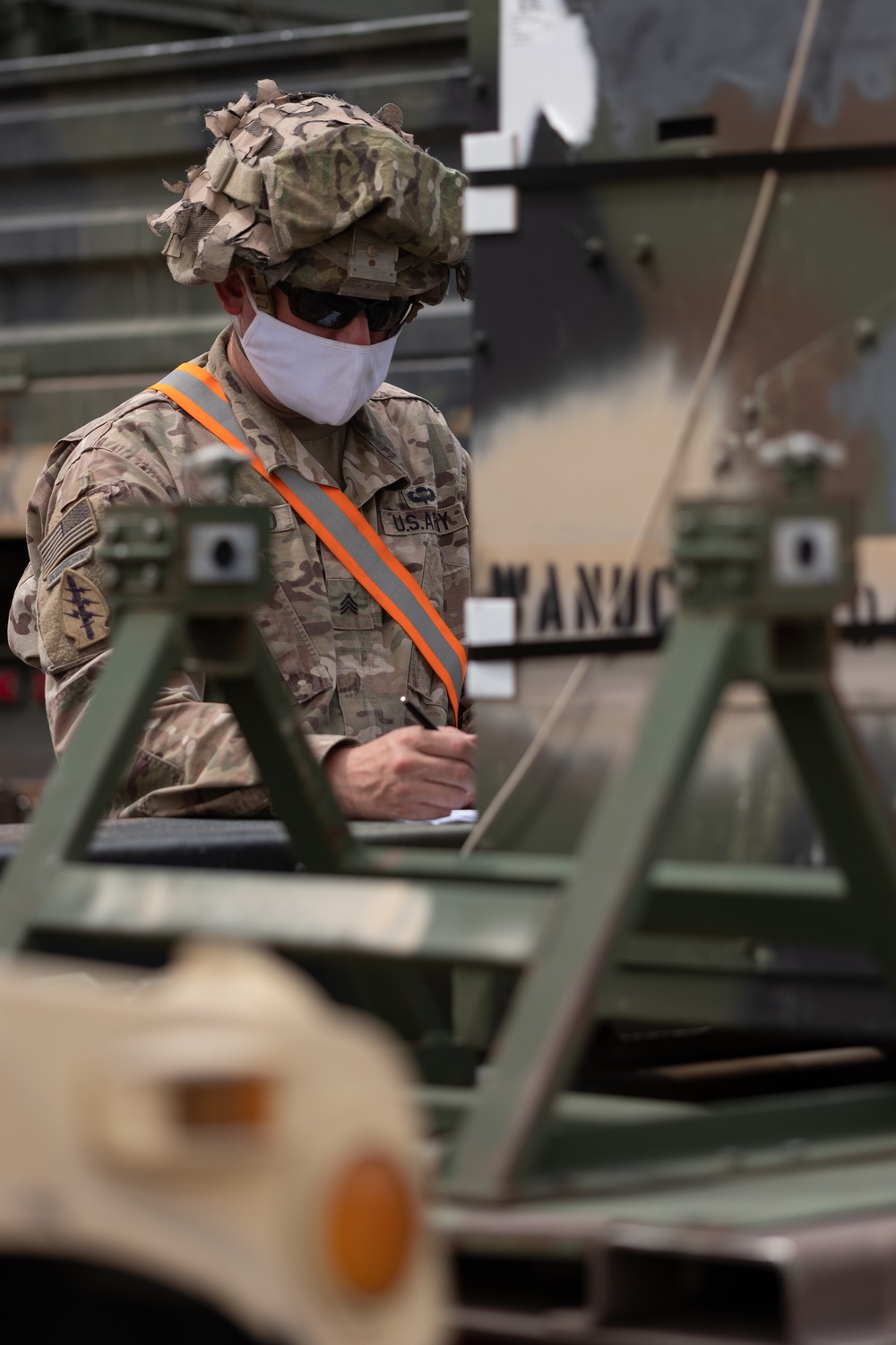 1st SBCT rail, container operations