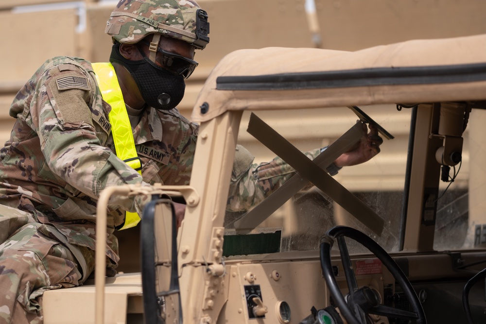 1st SBCT rail, container operations