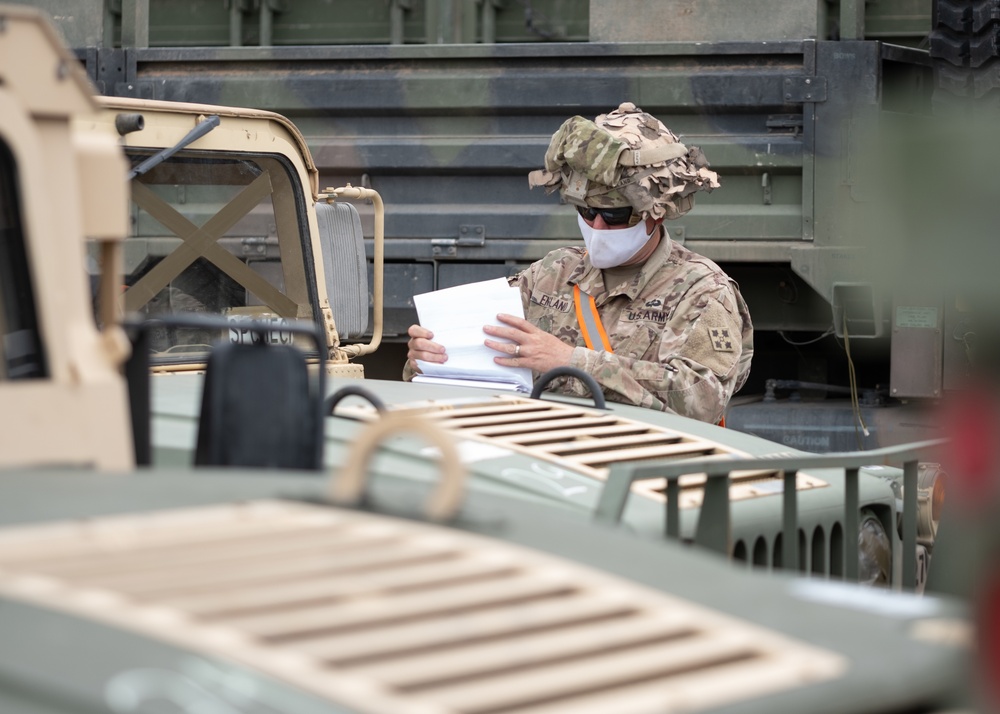 1st SBCT rail, container operations