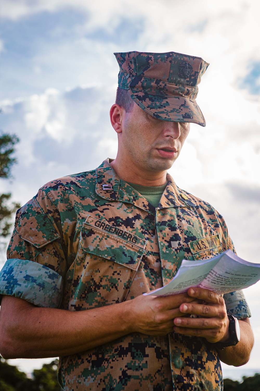 Headquarters and Support Battalion Change of Command