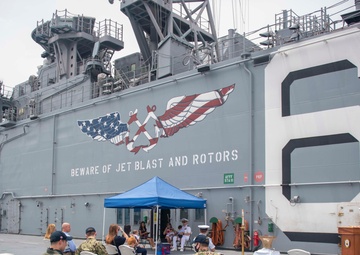 Baptism Aboard America