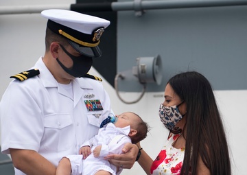 Baptism Aboard America