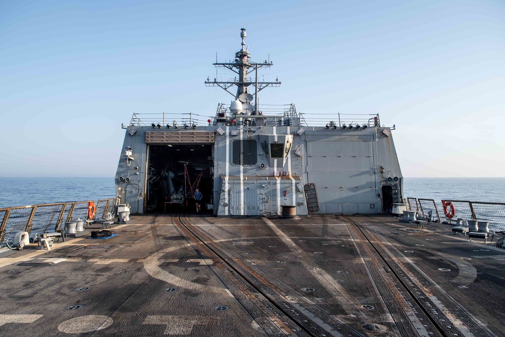 Truxtun Conducts Operations in the 5th Fleet Area of Operations