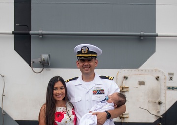 Baptism Aboard America