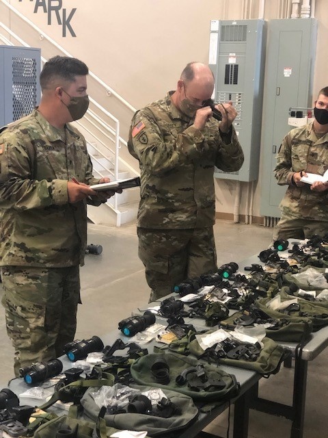 XVIII Airborne Corps inspections