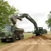 Regrading Grayling's Aerial Gunnery Range Access Road