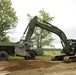 Regrading Grayling's Aerial Gunnery Range Access Road