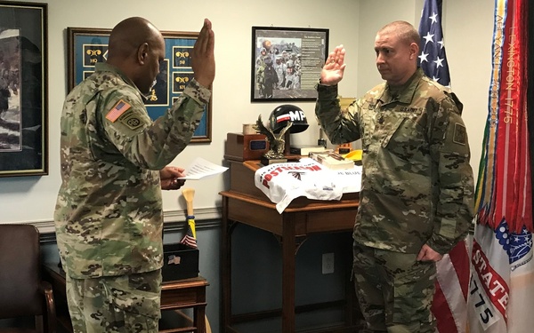 New Inspector General Sergeant Major assumes post