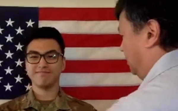 Inspector General and Deputy lead ROTC commissioning ceremonies