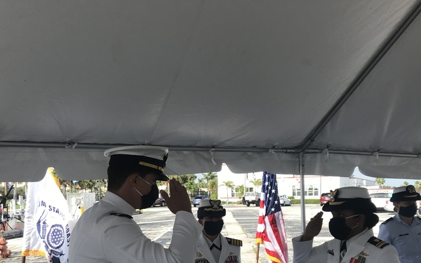 Coast Guard Cutter Ibis receives new commander