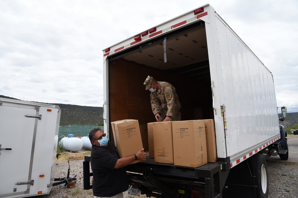 Arizona National Guard conducts mass PPE delivery for Arizona Native American Tribes