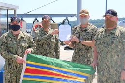 Attack Submarine USS Minnesota Earns Meritorious Unit Commendation