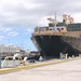 MSC Ship being Moored in Pearl Harbor's Deep Harbor Pier