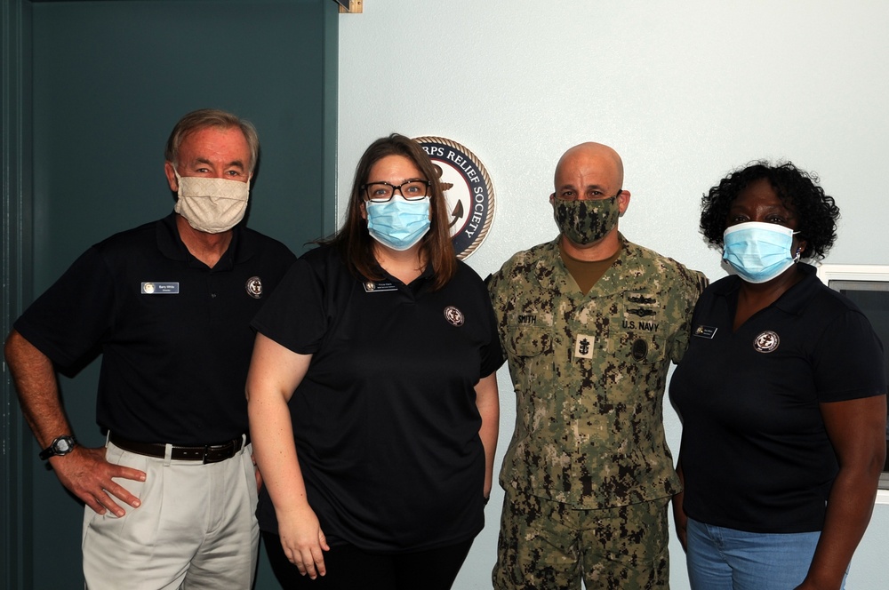 MCPON Visits NMCRS