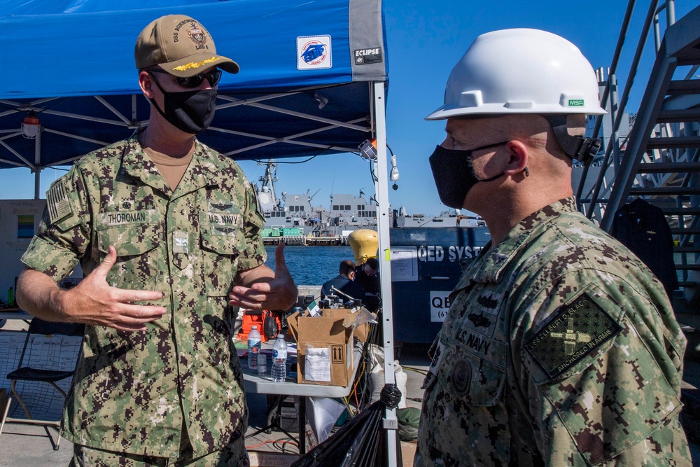MCPON Visits USS Bonhomme Richard (LHD 6)