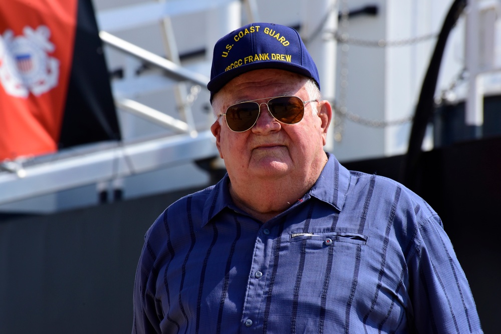 Grandson of historic Coast Guard visits ship named after grandfather