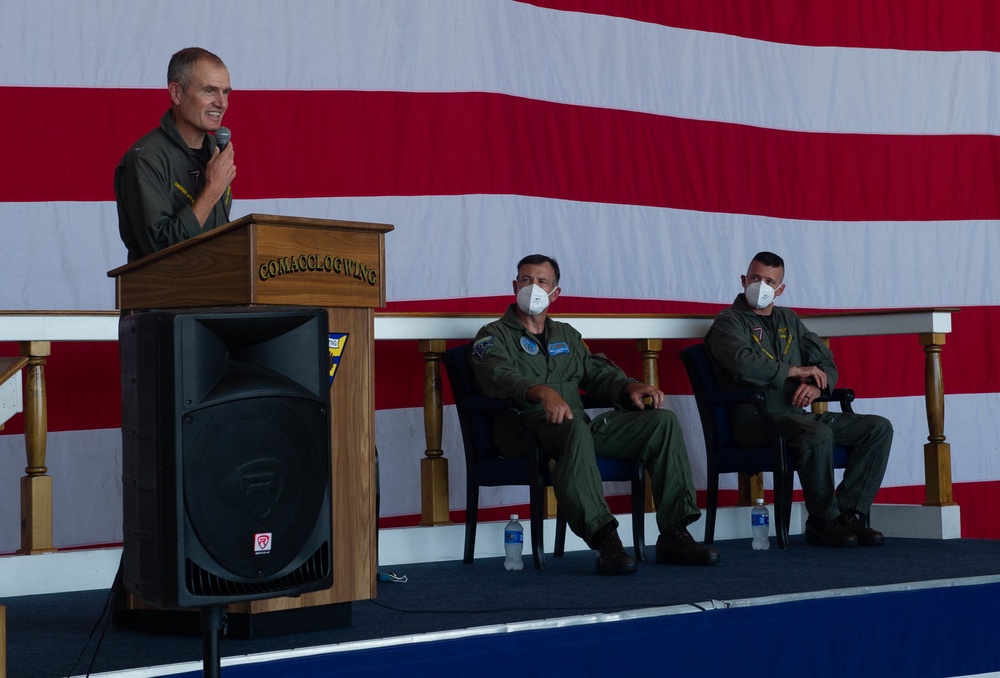 CVW-7 Change of Command