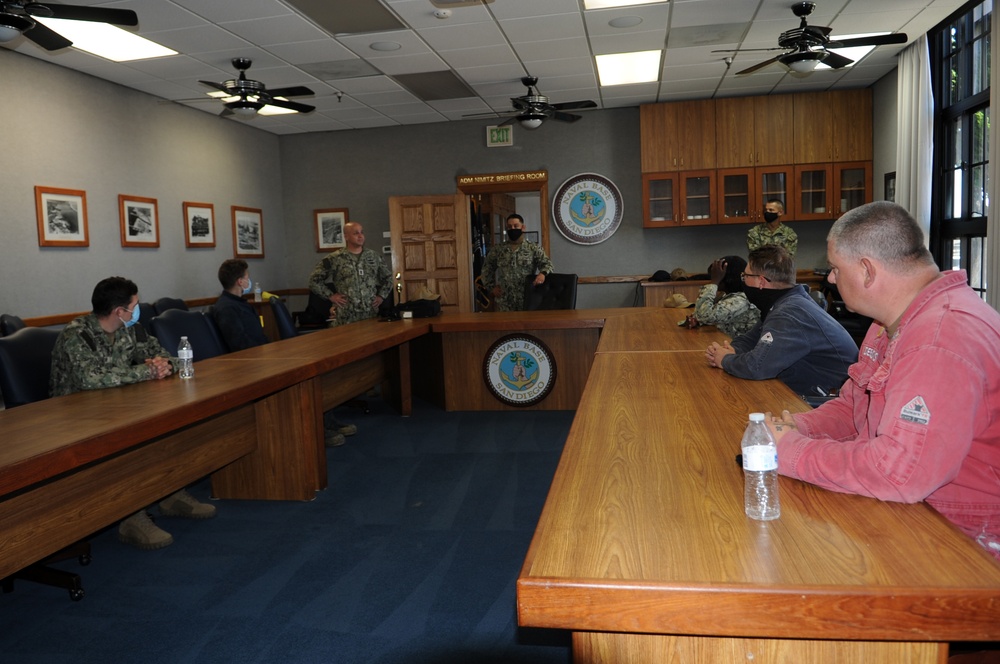 MCPON Visits Bonhomme Richard