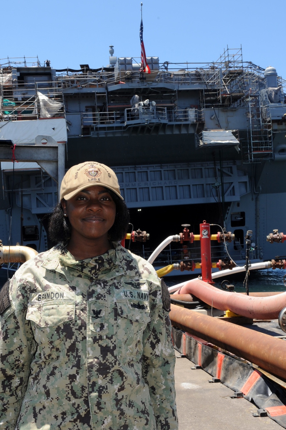 MCPON Visits Bonhomme Richard