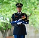 Modified Military Funeral Honors are Conducted for U.S. Army Master Sgt. Nathan Goodman