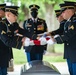 Modified Military Funeral Honors are Conducted for U.S. Army Master Sgt. Nathan Goodman