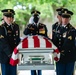 Modified Military Funeral Honors are Conducted for U.S. Army Master Sgt. Nathan Goodman