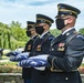 Modified Military Funeral Honors are Conducted for U.S. Army Master Sgt. Nathan Goodman