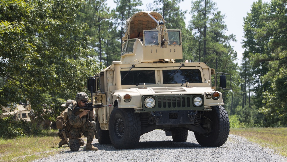 Marine Corps Security Forces Regiment, Charlie Company, 3rd Platoon, Conducts Mission Readiness Exercise