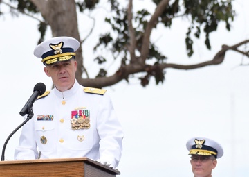 Coast Guard receives new district commander of California operations