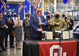 OC-ALC teams up with OU on Educational Partnership Agreement