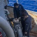 Sailors Conduct Maintenance Onboard USS Mustin
