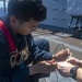 Sailors Conduct Maintenance Onboard USS Mustin