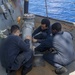 Sailors Conduct Maintenance Onboard USS Mustin
