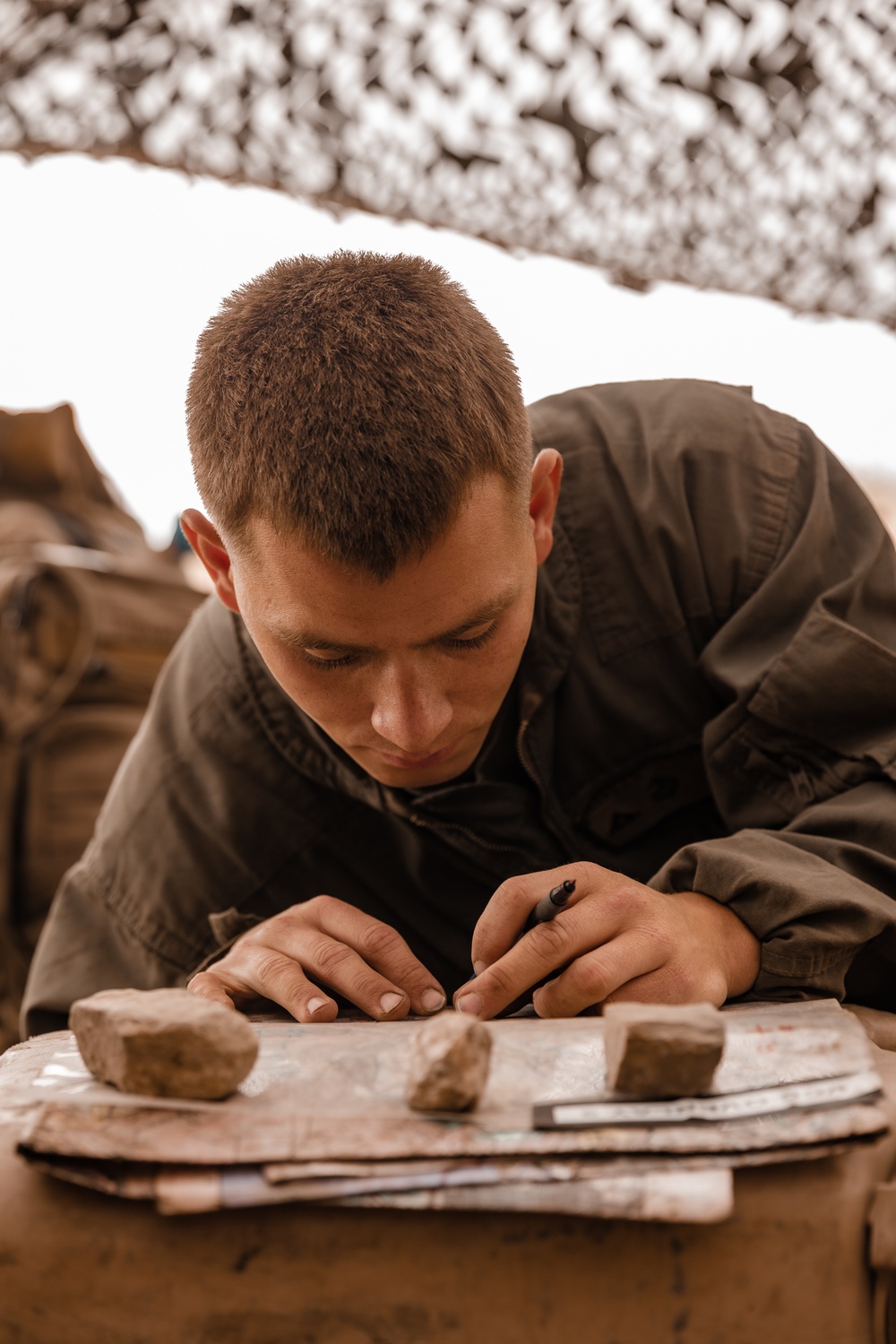 AAV Commander Course navigates through Pendleton