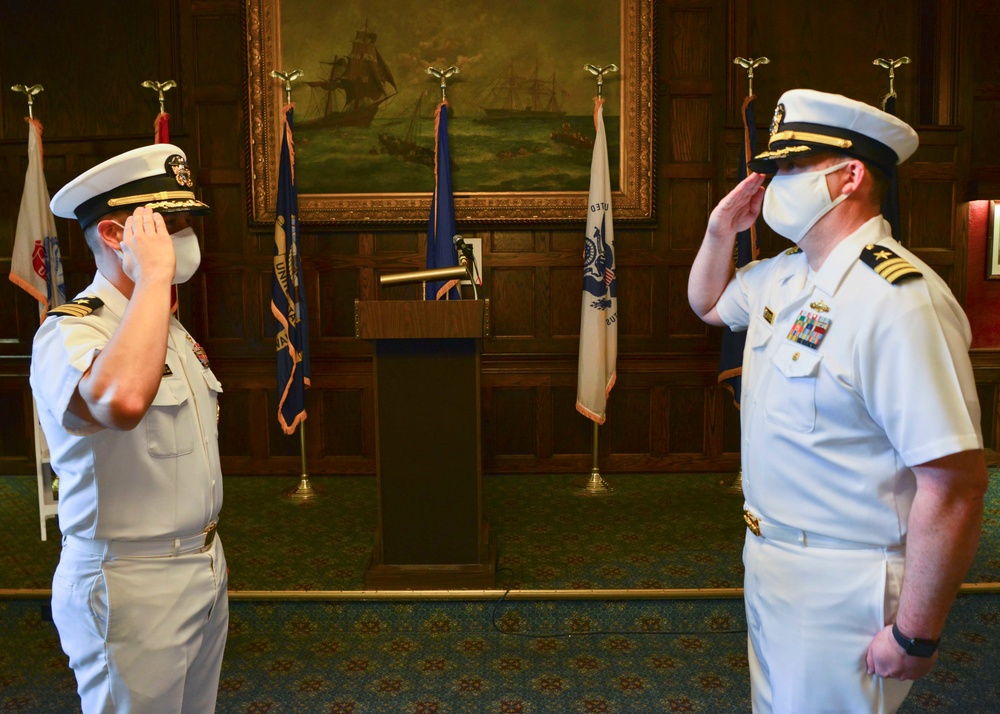 Navy Talent Acquisition Group Pittsburgh Change of Command Ceremony