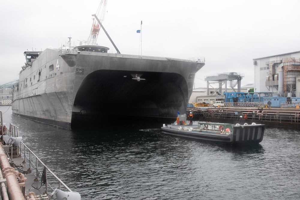 FLEET ACTIVITIES YOKOSUKA DRY DOCK OPERATIONS