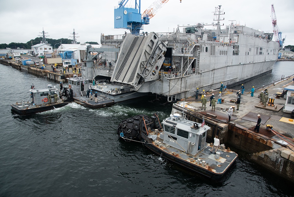 FLEET ACTIVITIES YOKOSUKA DRY DOCK OPERATIONS